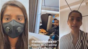 Sonam Kapoor took to social media to share her experience on landing in India amid coronavirus spread. Sonam Kapoor took to social media to share her experience on landing in India amid coronavirus spread.