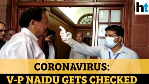 <p>Vice-President of India, M. Venkaiah Naidu, was subjected to customary Coronavirus checks when he reached his office on Wednesday. Naidu's temperature was checked using a laser thermometer, before he was allowed entry into the office. Meanwhile, he asked Parliamentarians inside the Rajya Sabha to remove their masks, citing rules of the House. Naidu is the ex-officio chairman of the Upper House of Parliament. Congress MP P. Chidambaram objected to the direction, stating that the decision to wear masks should be left to individual MPs. The count of Coronavirus cases has crossed 150 in India.</p>