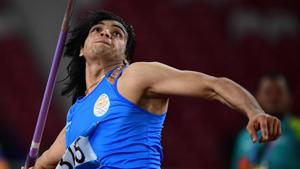 File image of Indian athlete Neeraj Chopra.(AFP) File image of Indian athlete Neeraj Chopra.(AFP)
