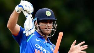 A file photo of MS Dhoni.(PTI) A file photo of MS Dhoni.(PTI)