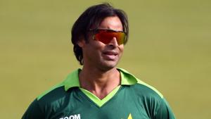 File image of former South Africa cricketer Shoaib Akhtar.(Getty Images) File image of former South Africa cricketer Shoaib Akhtar.(Getty Images)