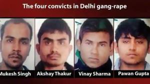 The four convicts in the Delhi gang rape case are scheduled to be hanged tomorrow at 5:30 am. The four convicts in the Delhi gang rape case are scheduled to be hanged tomorrow at 5:30 am.