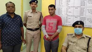 Kamlesh Sahu was arrested for spreading rumours when coronavirus threat has spooked people all over the country(HT Photo) Kamlesh Sahu was arrested for spreading rumours when coronavirus threat has spooked people all over the country(HT Photo)