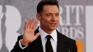 Hugh Jackman arrives for the Brit Awards at the O2 Arena in London.(REUTERS) Hugh Jackman arrives for the Brit Awards at the O2 Arena in London.(REUTERS)