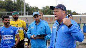 India Hockey coach Graham Reid.(Hockey India) India Hockey coach Graham Reid.(Hockey India)
