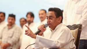 Mr Nath appears to have calculated that resigning, and projecting himself as a martyr, may be politically more prudent(PTI) Mr Nath appears to have calculated that resigning, and projecting himself as a martyr, may be politically more prudent(PTI)