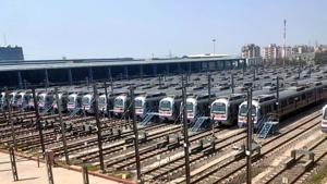Delhi Metro operations will remain suspended during the lockdown period between March 23 and March 31, 2020.(HT Photo) Delhi Metro operations will remain suspended during the lockdown period between March 23 and March 31, 2020.(HT Photo)