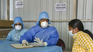 The Lok Nayak hospital near Delhi Gate has a 34-bed isolation ward for suspected patients and 11 isolated rooms for Covid-19 positive patients. It is one of the 27 hospitals with isolation facilities in the national capital.(PTI/ Image for representational purpose) The Lok Nayak hospital near Delhi Gate has a 34-bed isolation ward for suspected patients and 11 isolated rooms for Covid-19 positive patients. It is one of the 27 hospitals with isolation facilities in the national capital.(PTI/ Image for representational purpose)