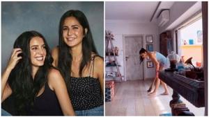 Isabelle made sure her sister Katrina Kaif got all the corners. Isabelle made sure her sister Katrina Kaif got all the corners.