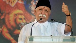 RSS chief Mohan Bhagwat.(PTI file photo) RSS chief Mohan Bhagwat.(PTI file photo)