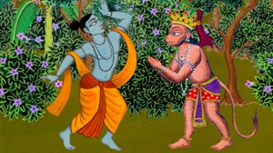 Rama and Hanuman in Sita Sings the Blues. Rama and Hanuman in Sita Sings the Blues.