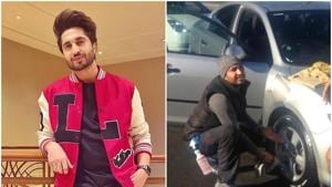 Jassie Gill used to wash cars for pocket money. Jassie Gill used to wash cars for pocket money.