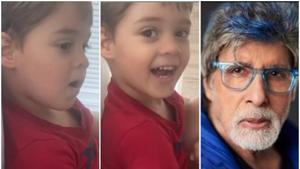 Karan Johar posted a funny video of son Yash where he talks about coronavirus and Amitabh Bachchan. Karan Johar posted a funny video of son Yash where he talks about coronavirus and Amitabh Bachchan.