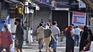 The Indian Council of Medical Research (ICMR), tasked with containing the epidemic, has publicly maintained that India is still in Stage II, despite the number of cases of people with no known contact to an infected person or travel history rising over the past week(Sanjeev Verma/HT PHOTO) The Indian Council of Medical Research (ICMR), tasked with containing the epidemic, has publicly maintained that India is still in Stage II, despite the number of cases of people with no known contact to an infected person or travel history rising over the past week(Sanjeev Verma/HT PHOTO)