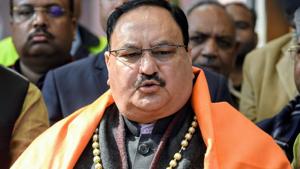 BJP president JP Nadda on Monday said this is the need of the hour and every party worker should do his bit to help and contribute to the PM CARES Fund.(ANI PHOTO.) BJP president JP Nadda on Monday said this is the need of the hour and every party worker should do his bit to help and contribute to the PM CARES Fund.(ANI PHOTO.)