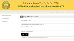 IIT JAM 2020 scorecard. (Screengrab) IIT JAM 2020 scorecard. (Screengrab)