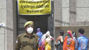 The administration of Jammu and Kashmir has said 20 villages have been isolated to prevent Covid-19 from spreading(HT Photo) The administration of Jammu and Kashmir has said 20 villages have been isolated to prevent Covid-19 from spreading(HT Photo)