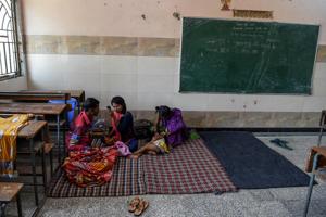 Gram panchayats in each state have also been given specific tasks such as creating awareness of the Covid-19 disease and monitoring the home quarantine of those at risk of catching the infection, said a person aware of the development.(AFP / Photo used for representational purpose only) Gram panchayats in each state have also been given specific tasks such as creating awareness of the Covid-19 disease and monitoring the home quarantine of those at risk of catching the infection, said a person aware of the development.(AFP / Photo used for representational purpose only)