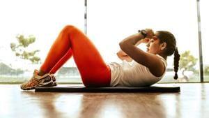 Exercise promotes mental well-being in menopausal women, here’s how.(Unsplash) Exercise promotes mental well-being in menopausal women, here’s how.(Unsplash)
