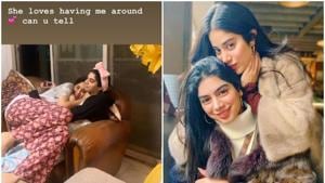 Janhvi Kapoor often shares pictures with sister Khushi Kapoor. Janhvi Kapoor often shares pictures with sister Khushi Kapoor.