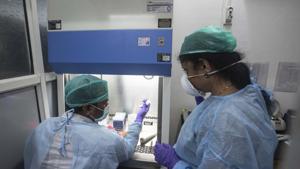 The number of Covid-19 positive cases reported in Pune on Thursday was seven, taking the tally to 46.(PRATHAM GOKHALE/HT FILE PHOTO) The number of Covid-19 positive cases reported in Pune on Thursday was seven, taking the tally to 46.(PRATHAM GOKHALE/HT FILE PHOTO)
