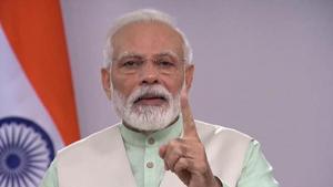 Coronavirus update: PM Modi delivered a symbolic video message at 9 am this morning.(BJP4India/Twitter) Coronavirus update: PM Modi delivered a symbolic video message at 9 am this morning.(BJP4India/Twitter)