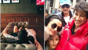 Mahesh Babu is spending time at home. Mahesh Babu is spending time at home.