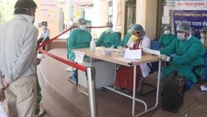 The IMA, however, said Dr Kumar, had appealed to its members to continue with limited OPD and emergency services, after keeping their safety in mind. (Image used for representation).(HT PHOTO.) The IMA, however, said Dr Kumar, had appealed to its members to continue with limited OPD and emergency services, after keeping their safety in mind. (Image used for representation).(HT PHOTO.)