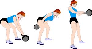 The Swing is a simple hip hinge exercise, just like a deadlift(Shutterstock) The Swing is a simple hip hinge exercise, just like a deadlift(Shutterstock)