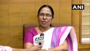 Kerala’s health minister K K Shailaja said 42 Covis-19 patients have recovered and discharged from hospitals so far.(ANI) Kerala’s health minister K K Shailaja said 42 Covis-19 patients have recovered and discharged from hospitals so far.(ANI)