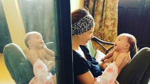 Kalki Koechlin shared a new picture with daughter Sappho. Kalki Koechlin shared a new picture with daughter Sappho.