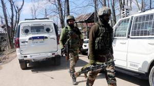 The army had said earlier in the day that alert troops braving inclement weather and hostile terrain had killed the five terrorists in the operation in Keran sector.(ANI) The army had said earlier in the day that alert troops braving inclement weather and hostile terrain had killed the five terrorists in the operation in Keran sector.(ANI)