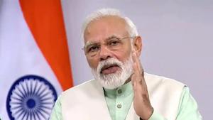 PM Modi extended his wishes and greetings to BJP workers across the nation and thanked them for working hard for the party’s cause.(ANI) PM Modi extended his wishes and greetings to BJP workers across the nation and thanked them for working hard for the party’s cause.(ANI)