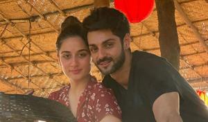 Karan Wahi with girlfriend Uditi Singh. Karan Wahi with girlfriend Uditi Singh.