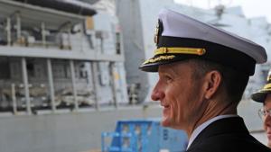 Captain Brett E. Crozier’s dismissal came as the Pentagon struggles, amid the spreading coronavirus pandemic, to maintain the readiness of its air, sea and ground forces worldwide.(Reuters/ U.S. Navy) Captain Brett E. Crozier’s dismissal came as the Pentagon struggles, amid the spreading coronavirus pandemic, to maintain the readiness of its air, sea and ground forces worldwide.(Reuters/ U.S. Navy)