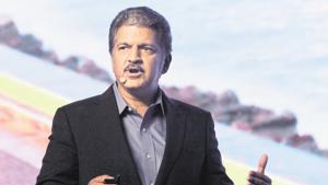 Anand Mahindra’s confession on WFH is making netizens laugh.(HT Photos)