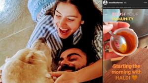 Here’s how Anushka Sharma boosts her immunity.(INSTAGRAM) Here’s how Anushka Sharma boosts her immunity.(INSTAGRAM)