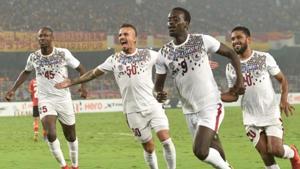 File image of Mohun Bagan in action.(Samir Jana/Hindustan Times) File image of Mohun Bagan in action.(Samir Jana/Hindustan Times)
