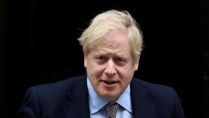 Britain's Prime Minister Boris Johnson leaves Downing Street in London, Britain, in this file photo. He tested positive for coronavirus disease on March 26.(Reuters Photo) Britain's Prime Minister Boris Johnson leaves Downing Street in London, Britain, in this file photo. He tested positive for coronavirus disease on March 26.(Reuters Photo)