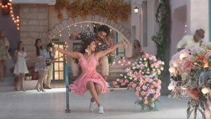Allu Arjun with Pooja Hegde in a still from hit song Butta Bomma from Ala Vaikuntapuramloo.