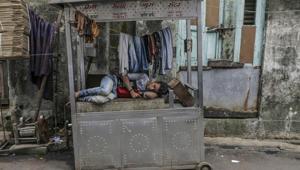 Based on a rough calculation, about 50 million people might have lost jobs in just two weeks of the lockdown, said Pronab Sen, a former chief statistician of India.(Bloomberg) Based on a rough calculation, about 50 million people might have lost jobs in just two weeks of the lockdown, said Pronab Sen, a former chief statistician of India.(Bloomberg)