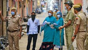 The entire state is under lockdown from March 22 and massive survey and screening is underway to trace the contagion.(PTI file photo) The entire state is under lockdown from March 22 and massive survey and screening is underway to trace the contagion.(PTI file photo)