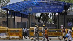 The orders were issued to decongest the Rohini, Mandoli and Tihar jails, to ensure social distancing amid the Covid-19 pandemic.(HT file photo)