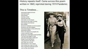 The poem is not written in 1869 but in 2020.(Screenshot) The poem is not written in 1869 but in 2020.(Screenshot)