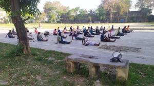 Different JNVs, residential schools run by HRD, which have been offered as infra in the fight against coronavirus.(HT) Different JNVs, residential schools run by HRD, which have been offered as infra in the fight against coronavirus.(HT)