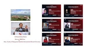 Symbiosis Institute of Business Management, Pune (SIBM Pune), has gone a step ahead to continue engagement with corporates by launching a unique online synchronous lecture series.(SIBM Pune) Symbiosis Institute of Business Management, Pune (SIBM Pune), has gone a step ahead to continue engagement with corporates by launching a unique online synchronous lecture series.(SIBM Pune)
