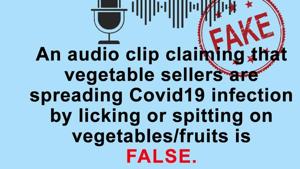 The audio clip is now being shared with fake claim, says PIB.(Twitter/PIB) The audio clip is now being shared with fake claim, says PIB.(Twitter/PIB)