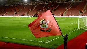 General view of a Southampton flag inside the stadium before the match.(Action Images via Reuters) General view of a Southampton flag inside the stadium before the match.(Action Images via Reuters)