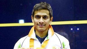 File photo of Saurav Ghoshal.(PTI) File photo of Saurav Ghoshal.(PTI)