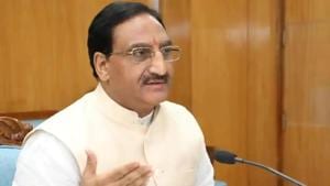 Union Human Resource Development Minister Ramesh Pokhriyal. Union Human Resource Development Minister Ramesh Pokhriyal.